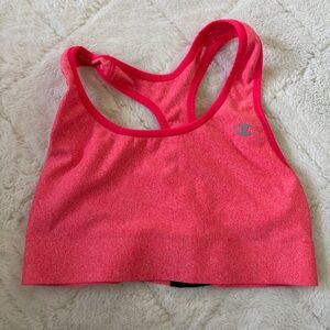 Champion Pink Coral Racerback Sports Bra